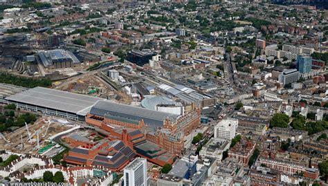 Kings Cross Area London From The Air Aerial Photographs Of Great