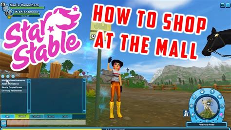 Star Stable How To Shop At The Mall Youtube