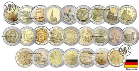 German 2 Euro Coins Value And Pictures Of Each 2 Euro Coins
