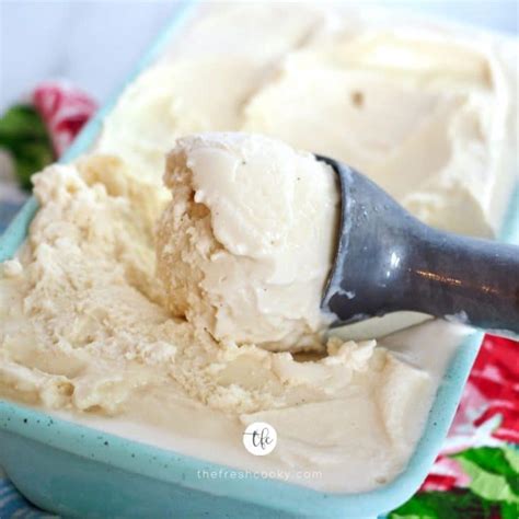 Homemade Old Fashioned Vanilla Ice Cream The Fresh Cooky