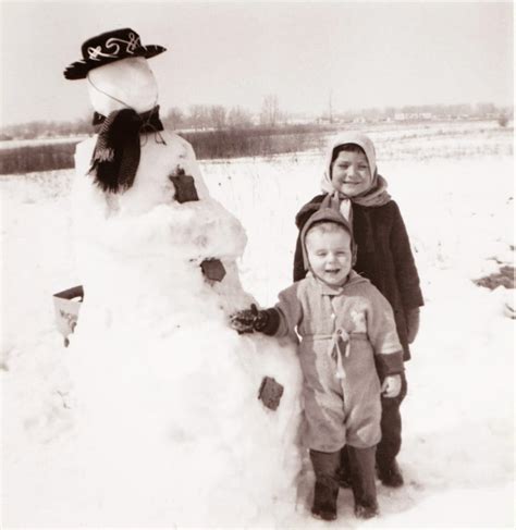 Papergreat Vintage Photographs Of Kids Playing In The Snow