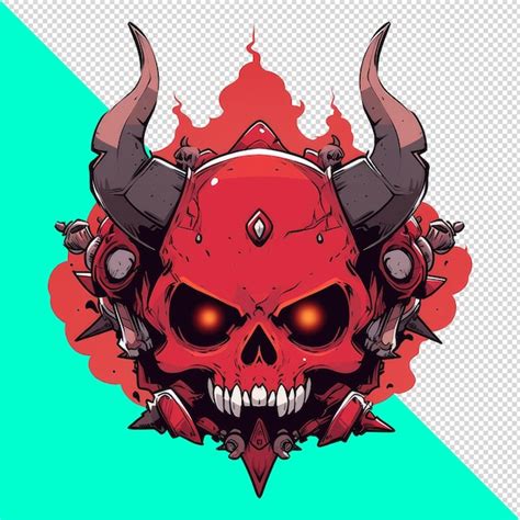 Premium Psd Scary Monster Character Avatar On Transparent Background