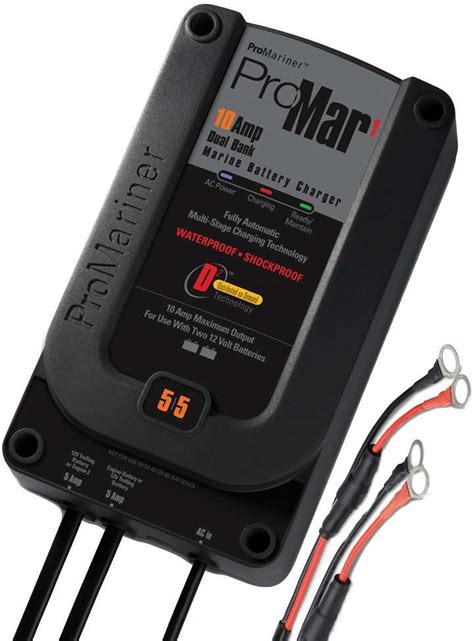 Promariner 31410 Promar 1 Dual Bank Battery Charger Tackledirect