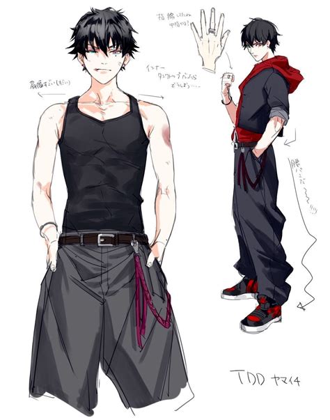 Twitter Character Design Male Character Design Manga Clothes