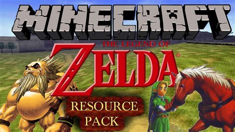 The Legend Of Zelda Texture Pack Para Minecraft 113112