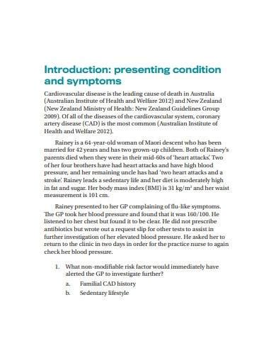 Free 12 Nursing Case Study Samples And Templates In Ms Word Pdf