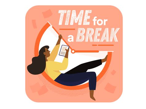 Time For A Break 🕒 By Diana Traykov On Dribbble