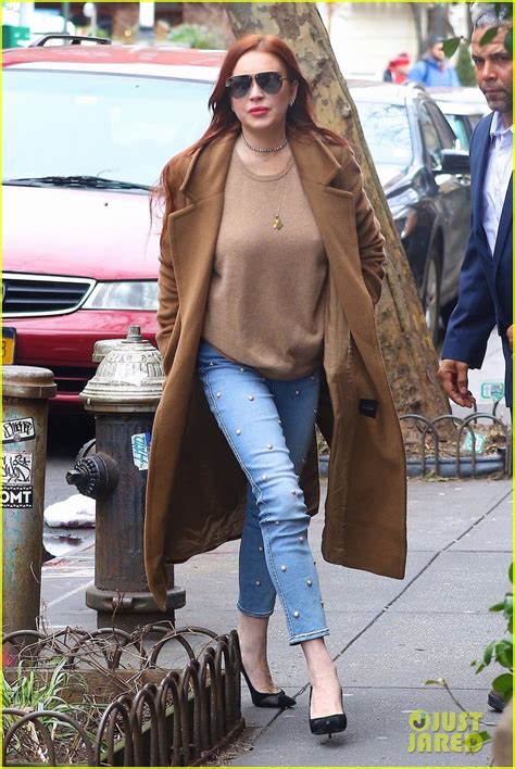 Lindsay Lohan Steps Out To Promote Her New Show In Nyc Photo 4209886 Lindsay Lohan Pictures