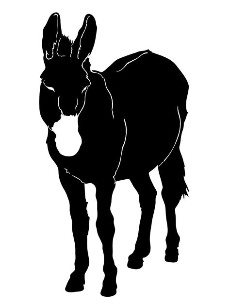 Donkey Stencils Free Printable