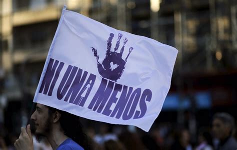 Ni Una Menos Marcha En Argentina Contra La Violencia Machista Dos