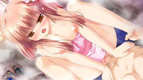 rule 34 bath breasts brown eyes brown hair censored game cg hhg megami no shuuen kushinada