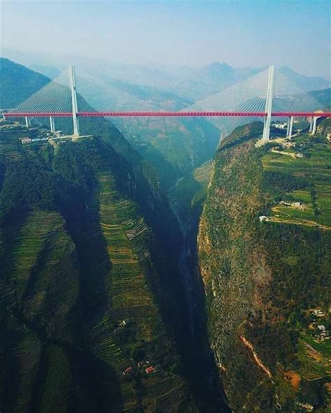The Duge Bridge Is A Cable Stayed Bridge In China In 2016 The Bridge
