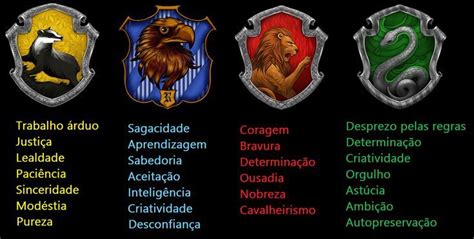 casas de hogwarts casas de hogwarts expresso de hogwarts citações de harry potter