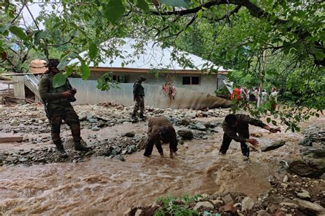 North India Issued An Alert As Cloudbursts And Flash Floods Leave Dozens