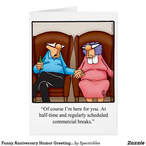 Funny Anniversary Humor Greeting Card Anniversary Funny Happy