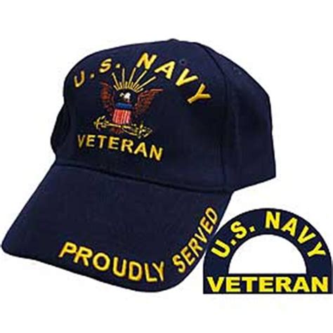 Us Navy Veteran Ball Cap Military Uniform Supply Inc