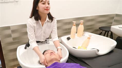 48 Minutes Facial Massage Relaxing Shampoo Nguyen Hao Vlog Youtube
