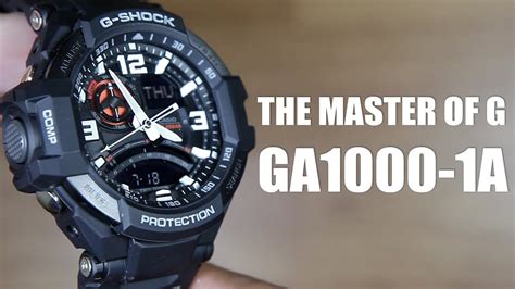 The Master Of G G Shock Ga 1000 1a Unboxing And Spec Youtube