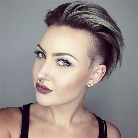 30 Glowing Undercut Short Hairstyles For Women Page 2 Of 6