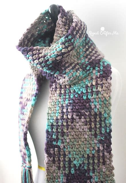 Ravelry Planned Color Pooling Scarf Pattern By Sarah