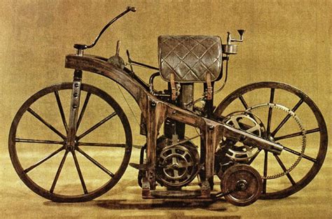 In 1885 One Of The First True Motorcycles Was Built By Gottlieb Daimler