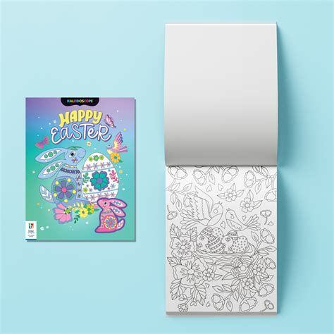 Kaleidoscope Happy Easter Colouring Kit Colouring Colouring