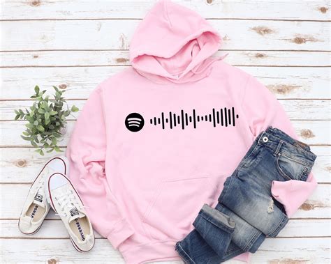 Custom Spotify Song Hoodie Couples T For Boyfriend Etsy