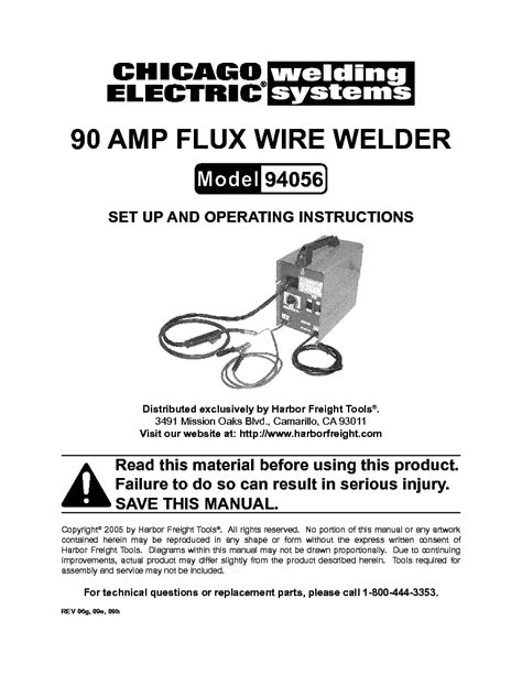 Chicago Electric Welding 90 Flux Wire Welder Parts Reviewmotors Co