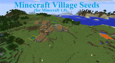Looking for great minecraft seeds to inspire your own adventure or throw you immediately into action? Ten Village Seeds for Minecraft 1.8 to 1.8.3 (With Videos ...
