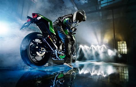 Hd Kawasaki Kawasaki Z300 Burnout 4k Bikes 2k Behance Hd Wallpaper