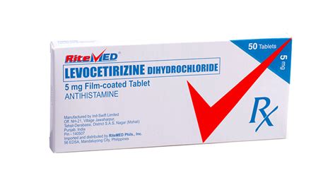Allergy Rm Levocetirizine 5 Mg Tab Ritemed