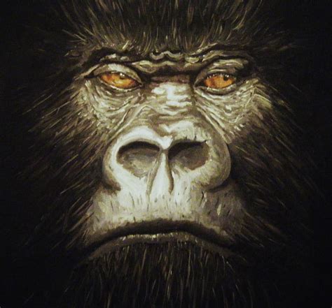 Ape Painting By William Mccann Fine Art America