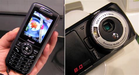 世界初、8mカメラ携帯──samsungが展示：3gsm World Congress 2006 Itmedia Mobile