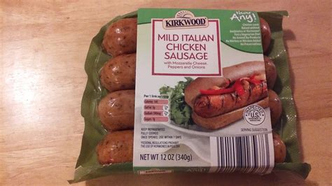 Kirkwood Never Any Mild Italian Chicken Sausage Aldi Reviewer