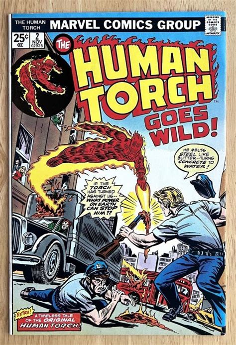 Human Torch 2 Reprints 1st Wizard Appearance 1974 B8 Comic Books