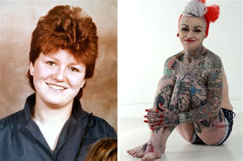 Extreme Tattooed Mum Has Of Body And Face Covered In Inking After