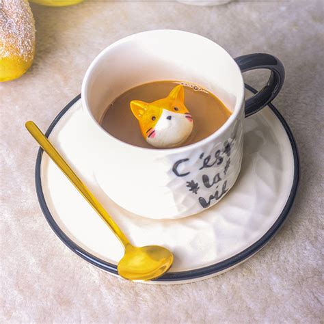 Jual Onsen Cat Mug Cup Gelas Cangkir Keramik Motif Onsen Kucing