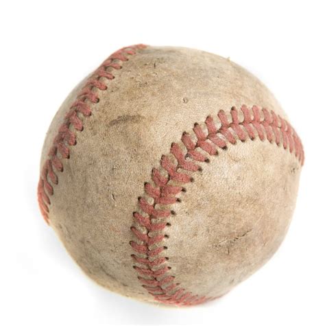 Old Baseball Stock Image Image Of Hide Simplicity Condition 14822419