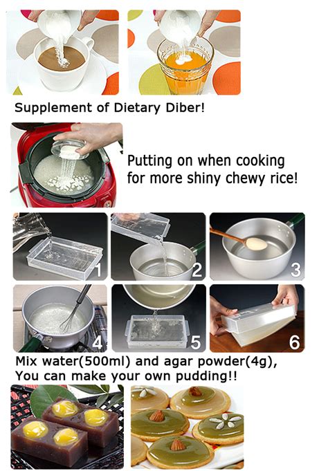 Otherwise, there are packaged options, including eden agar agar sea vegetable flakes in the international aisle. Agar-agar Powder 1KG(2.2lb) Vegetable Gelatin High Dietary ...