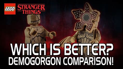 Lego Stranger Things Demogorgon Minifigure Comparison Youtube