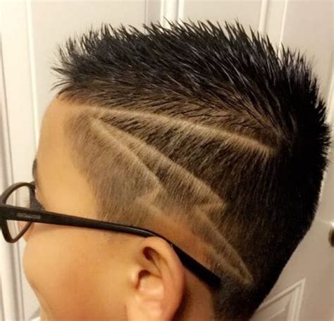 Just make sure you pick a skilled barber for this. 50 Hair Designs for Boys That Are Just the Cutest ...