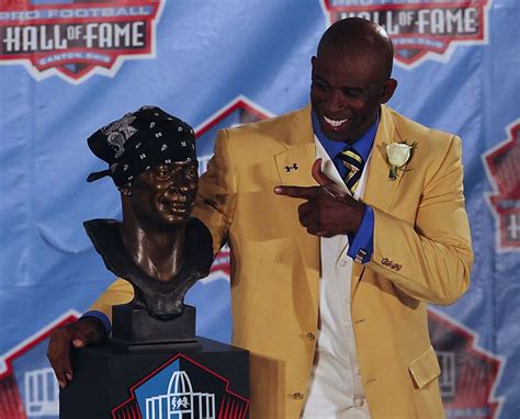 Deion Sanders Inducted Into Hall Of Fame