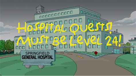 Hospital Quests The Simpsons Tapped Out Wiki Fandom Powered By Wikia