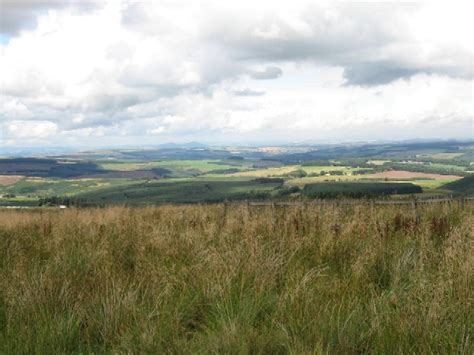 The Borders From Carter Bar © Roger Gilbertson Geograph Britain And
