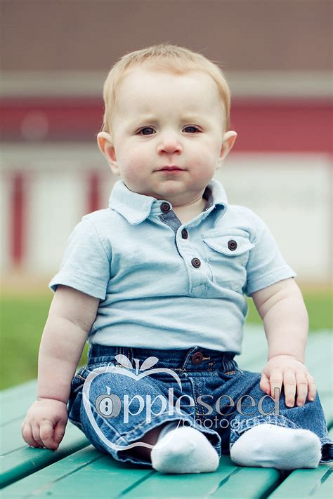 Appleseed Photography Happy 8 Month Oldloudoun County Baby