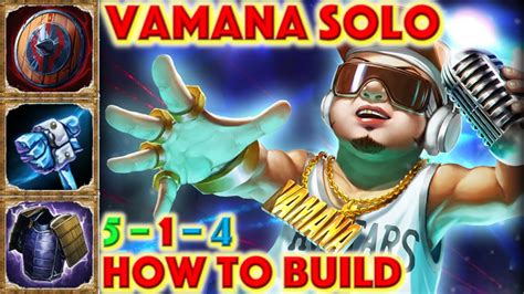 Smite How To Build Vamana Vamana Solo Build How To Guide Season