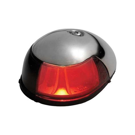 Attwood Sidelight Red 12v Wstainless Housing Two Mile Corrosion