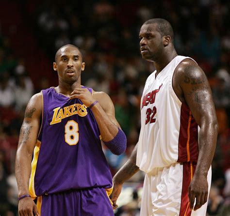 Miami Heat After All These Years Shaq And Kobe Still Beefing