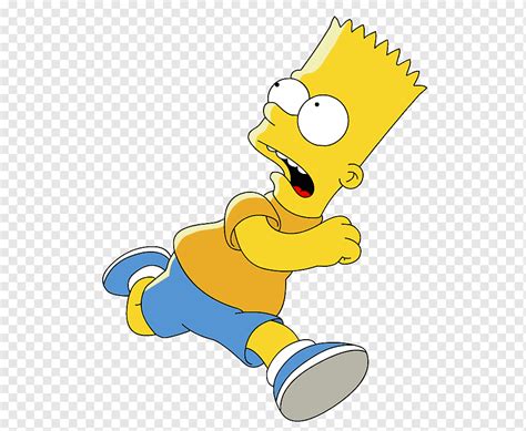 Bart Simpson Running Bart Simpson Homer Simpson Lisa Simpson Marge