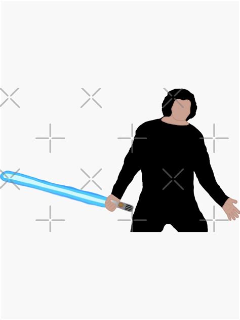 Ben Solo Redemption Shrug Sticker For Sale By Anakinadidas Redbubble